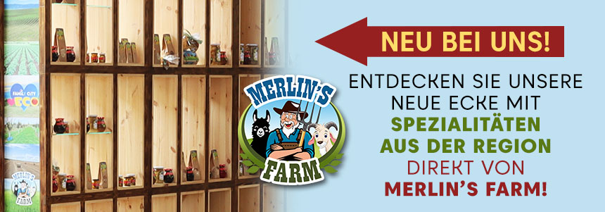 Regal voller regionaler Köstlichkeiten