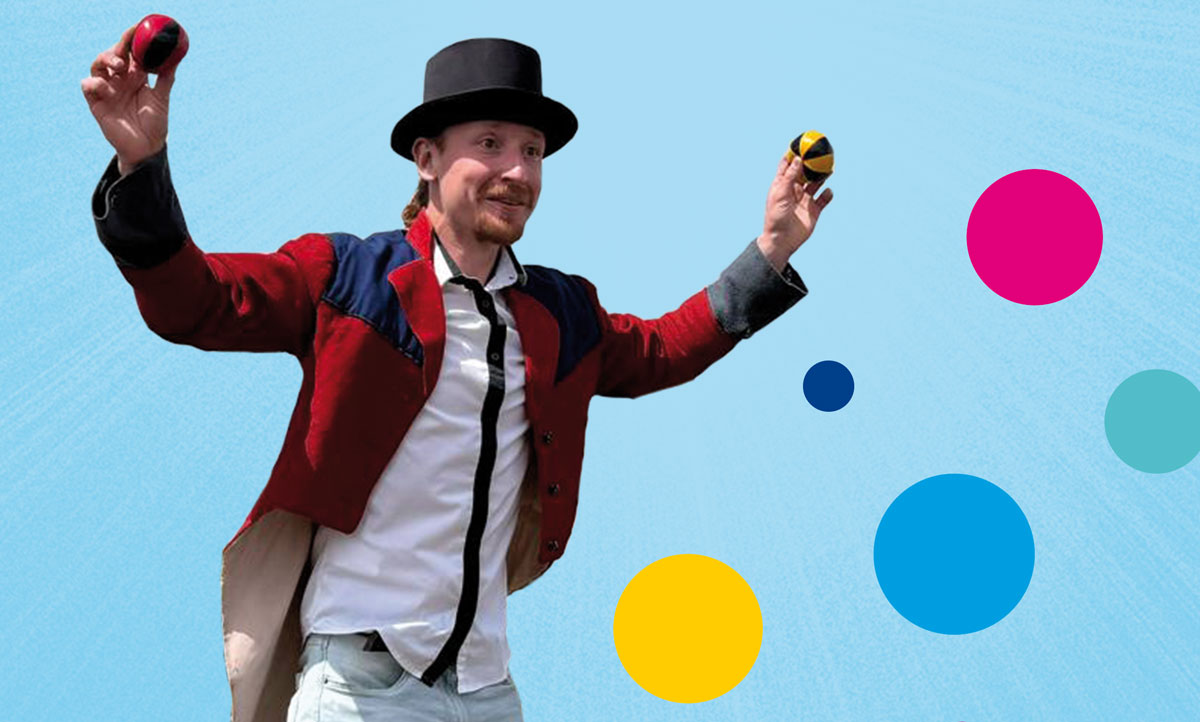 Kinderdisco mit Gaukler Čabíkem