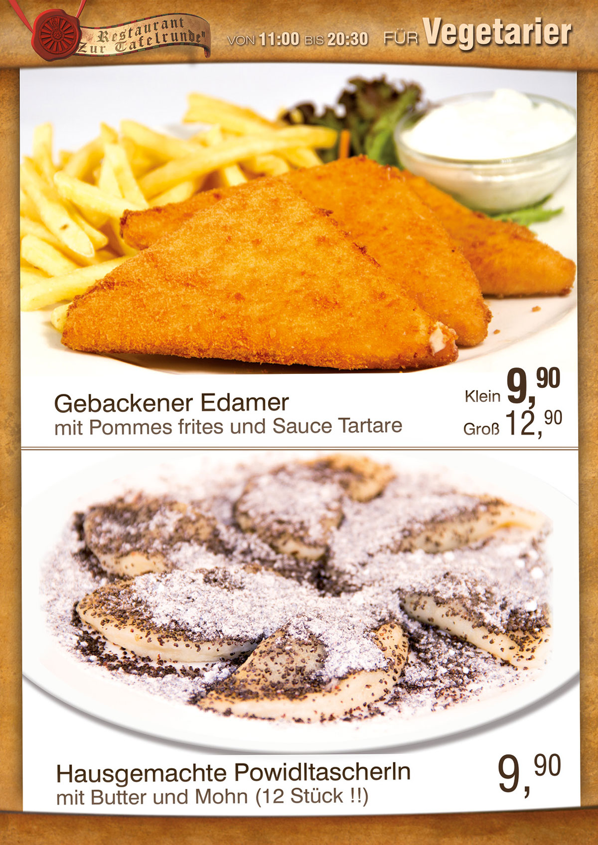 Speisekarte "Zur Tafelrunde" – Family City (11)