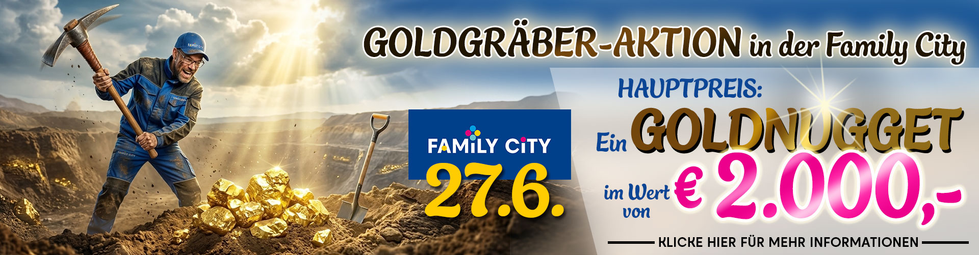 Goldgräber-Aktion